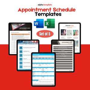 Appointment Schedule Templates